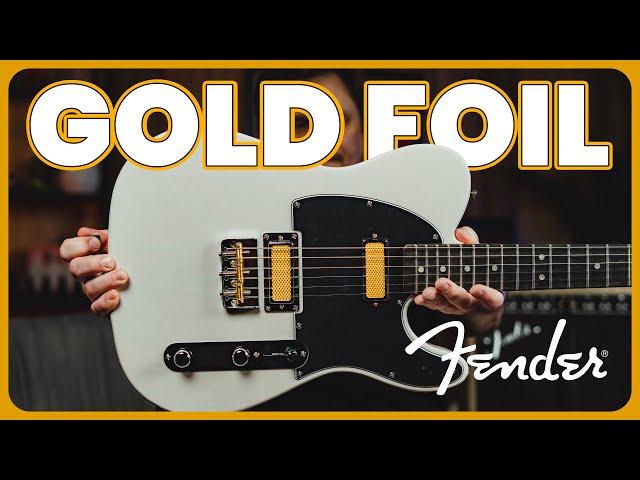 2023 Fender Gold Foil Telecaster - A Vintage Beauty with Modern