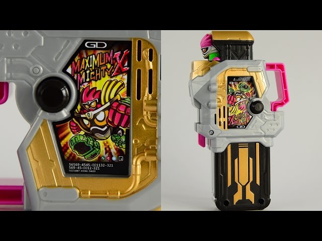 TMT][348] DX Maximum Mighty X Gashat! マキシマムマイティX