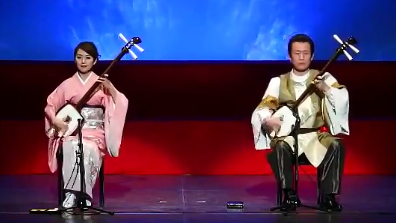 津軽じょんがら節／木乃下真市 松橋礼香 2015津軽三味線コンクール全国