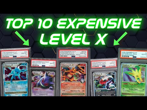 Top 10 Expensive LEVEL X Pokemon Cards! - YouTube