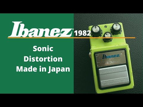 Ibanez - SD9 (Sonic Distortion) 1982 | Test/Demo 🎧 🎸 - YouTube