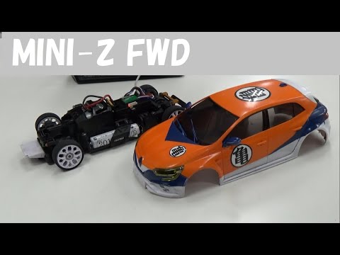 MINI-Z FWD】僕がレースで使用しているMINI-Z FWDを走らせてみました