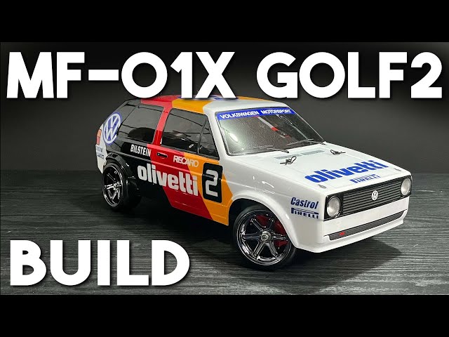 MF-01XのゴルフⅡをカスタムカラーで作る！ Tamiya MF 01X chassis