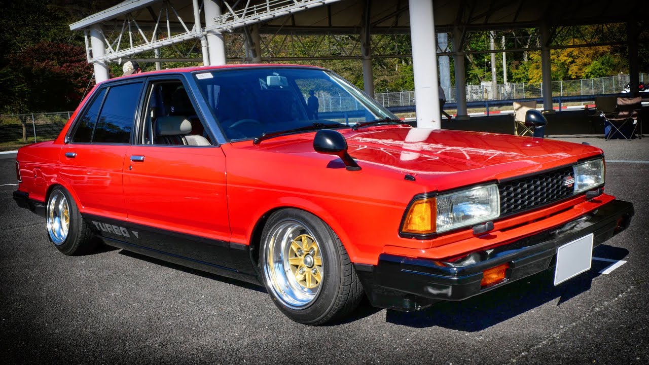 NISSAN BLUEBIRD SSS turbo-S 日産 ブルーバード SSS ターボ - YouTube