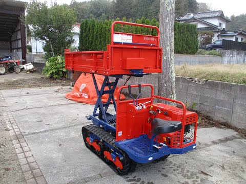 筑水キャニコム クローラ型運搬車 BK64LD みなみの春・・・お リフト