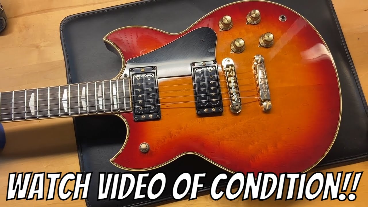 1981 Yamaha SG1000 Cherry Sunburst - YouTube