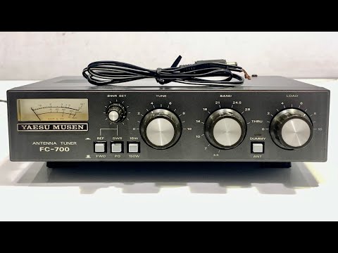 ✨Yaesu FC-700 HF Tuner 150W✨ - YouTube