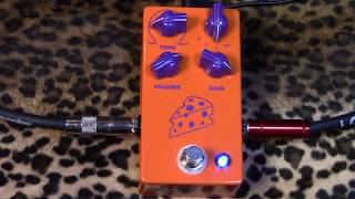 JHS Pedals CHEESE BALL Fuzz/Distortion demoed with Gibson SG