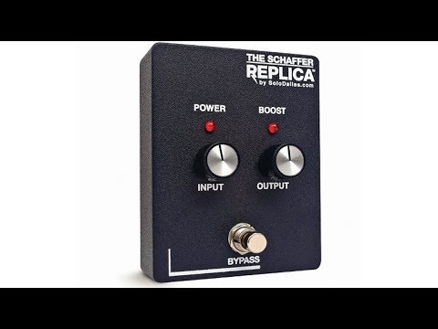 THE SCHAFFER REPLICA 'CLASSIC' PEDAL BY SOLODALLAS - YouTube