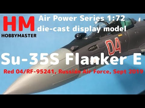 New！Su-35S Flanker E Red 04/RF-95241, Russian Air Force, Sept