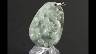 ペンダントトップ 翡翠・龍彫り｜天然石ペンダント通販キラリ石