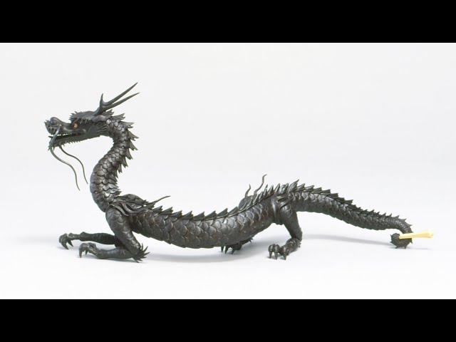 鉄自在龍置物（公益財団法人鍋島報效会 所蔵） - YouTube