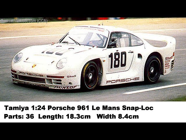 Tamiya 1:24 Porsche 961 Kit Review - YouTube