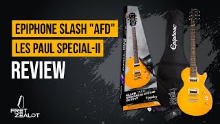 REVIEW: Epiphone Slash “AFD” Les Paul Special-II - Fret Zealot