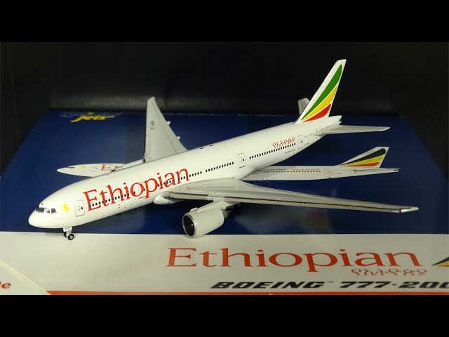 REVIEW #59: GeminiJets 1/400 Ethiopian Airlines B777-200LR *Rare