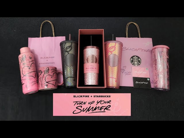 Unboxing] BLACKPINK + STARBUCKS 'Turn Up Your Summer' collection