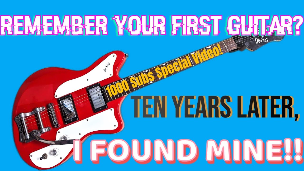 I Found My First Guitar! TEN YEARS AFTER SELLING IT 🎸🌠🤞1000