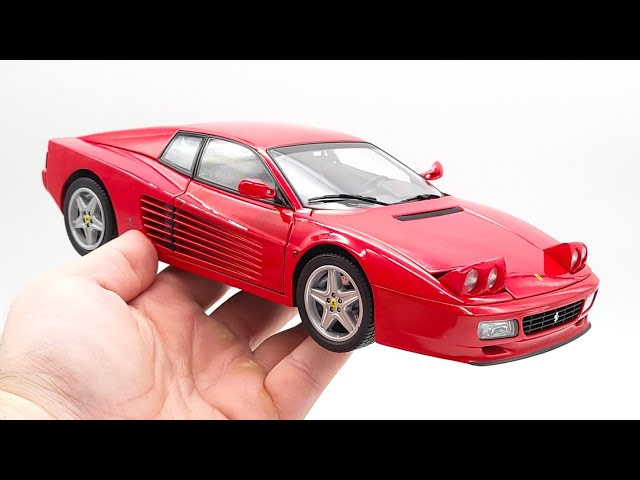 1:18 Kyosho Ferrari 512 TR By Scale Reviews - YouTube
