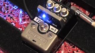 Guyatone Micro Torrid Fuzz Red Heat TZM5 guitar effects pedal demo