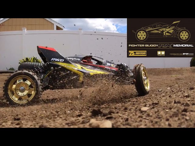 e184: Tamiya DT-01 Fighter Buggy RX Memorial Buggy Build, Track