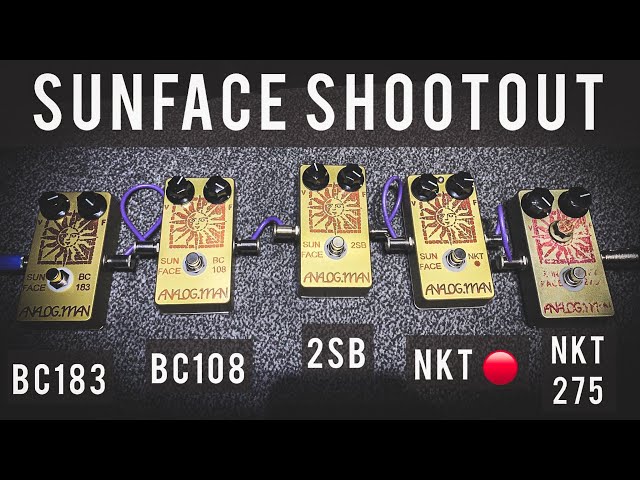 Ultimate Analogman Sunface SHOOTOUT!! - YouTube