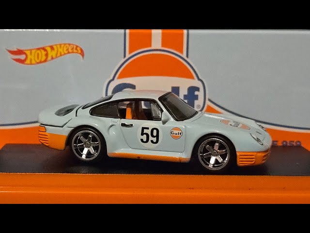 Opening Hot Wheels RLC Gulf Porsche 959 - YouTube