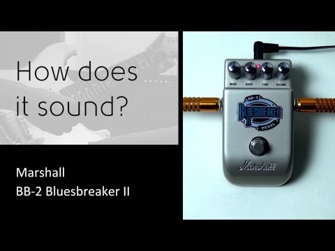 Marshall BB2-Bluesbreaker II - How does it sound? - YouTube