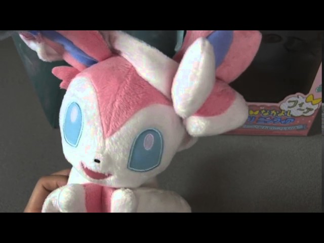 ポケモンずっとなかよしおしゃべりニンフィア開封 - YouTube
