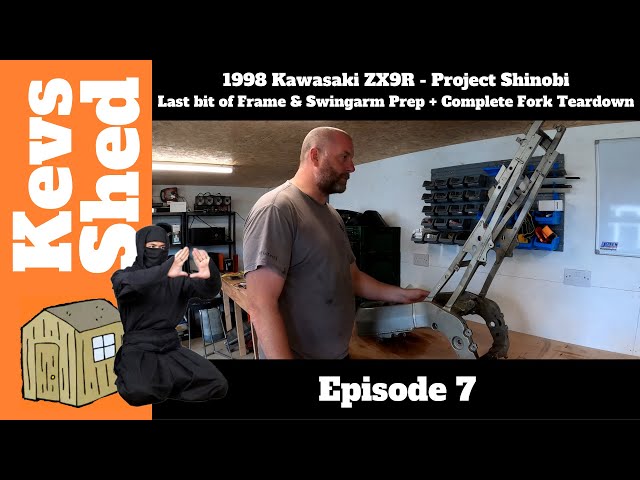 1998 Kawasaki ZX9R - Project Shinobi, Episode 7 - Last Bit Of