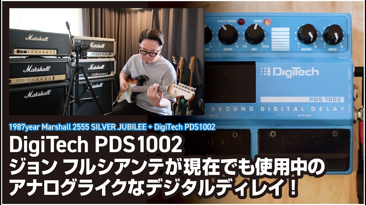 DigiTech PDS1002 ジョン フルシアンテが現在でも使用中のアナログ