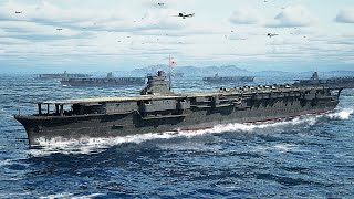 5-minute commentary] Aircraft carrier Shokaku recreated in 3DCG