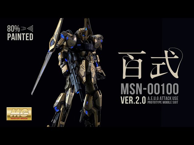 013【ガンプラ全塗装】MG 百式 Ver.2.0 - YouTube
