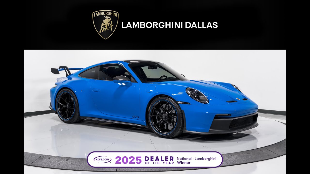 2023 Porsche 911 GT3 | Lamborghini Dallas | LT1980 - YouTube