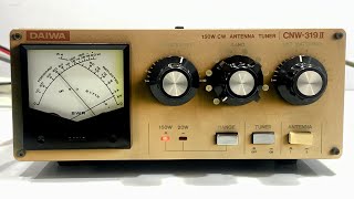 ✨Daiwa CNW-319II HF/50MHz Tuner 150W✨ - YouTube