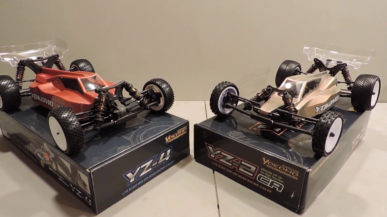 Yokomo YZ-4 vs YZ-2 Yokomo YZ4 vs YZ2 - YouTube