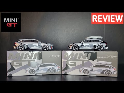 China Exclusives! Mini GT - Audi RS6 Avant Digital Camo - MGT00255