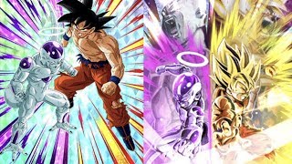 ドッカンバトル】 LR孫悟空&フリーザ 必殺技、超必殺技モーション