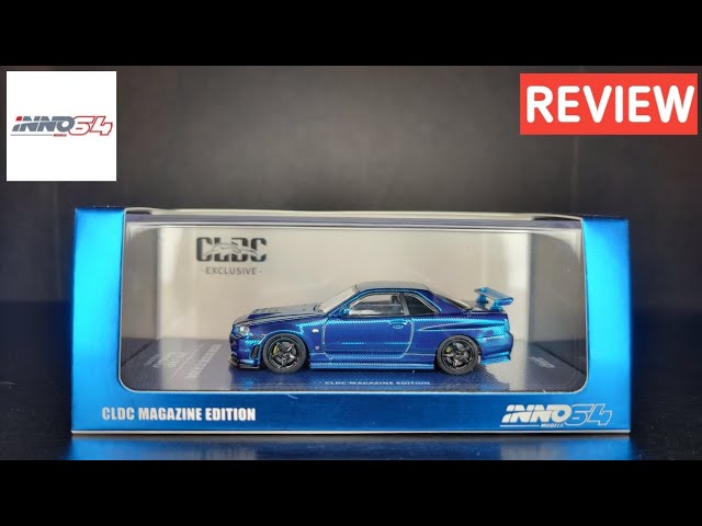 CLDC Exclusive! Inno64 - Nissan Skyline GTR R34 Magazine Set