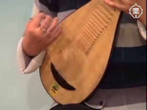リウチン（柳琴）のひきかた 右手 「掃」 - YouTube
