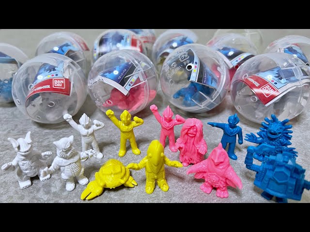 Gashapon] Ultra Monster Eraser NEO2 16 types Ultraman Review - YouTube