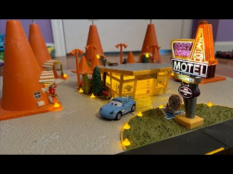 Disney Cars Precision Series Cozy Cone Motel Review - YouTube