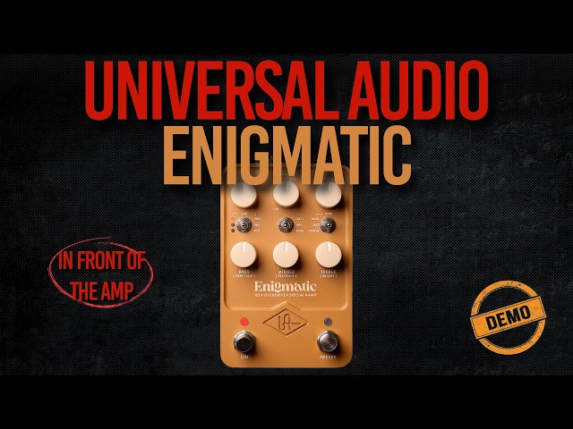 Universal Audio UAFX Enigmatic - Overdriven Tones through real amp