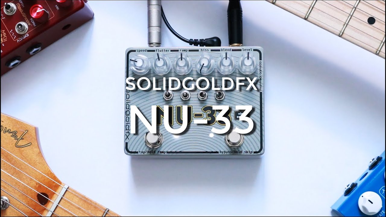 SolidGoldFx NU 33 | Vinyl Engine, Lo-Fi Modulator - YouTube