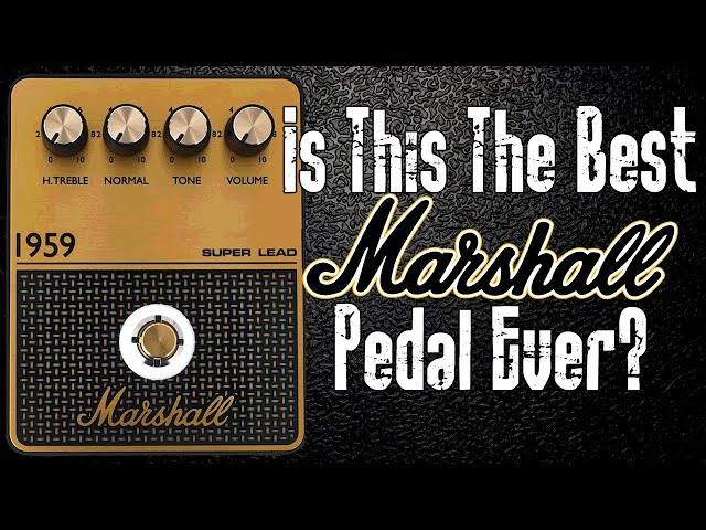 Marshall 1959 Super Lead Pedal #guitarpedals #marshall - YouTube