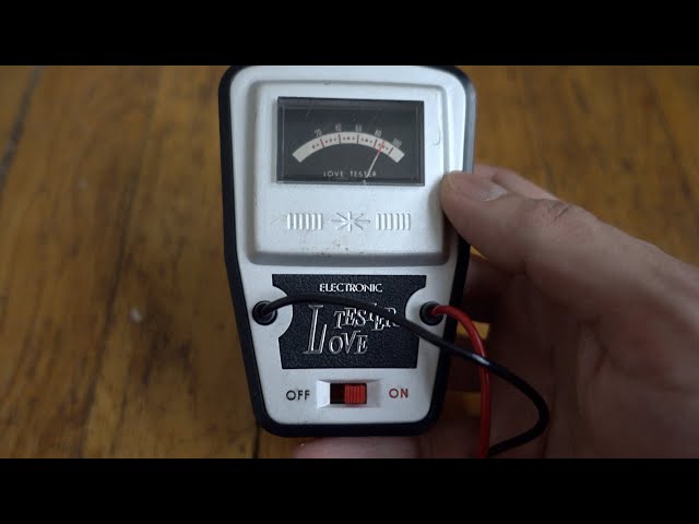 Testing out the Vintage and Rare Nintendo Love Tester - YouTube