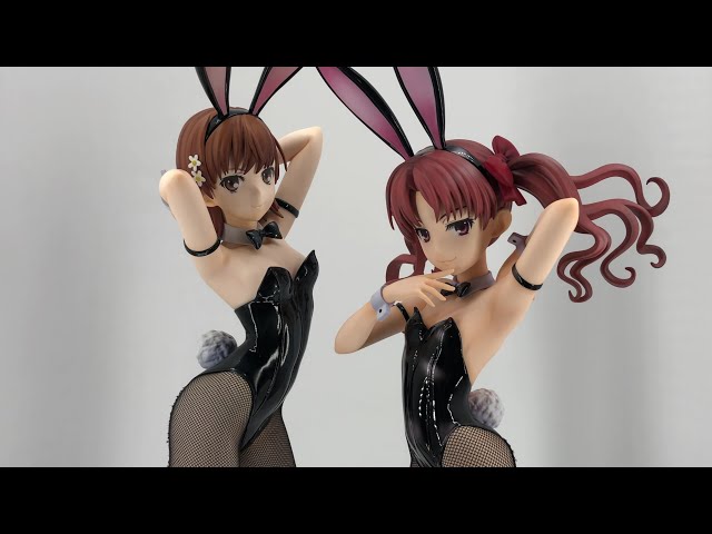 リクエスト フィギュア】御坂美琴 / 白井黒子 バニーVer.2nd - YouTube