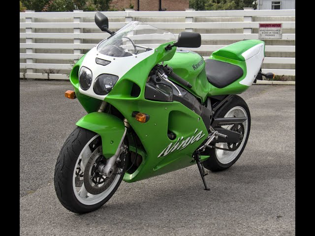 ZX7R Cold Start 1 - full process. - YouTube