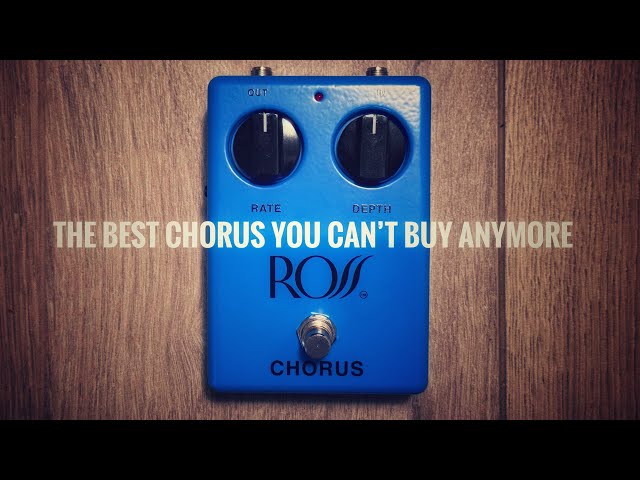 Ross Analog Chorus - Made in USA by JHS Pedals - YouTube