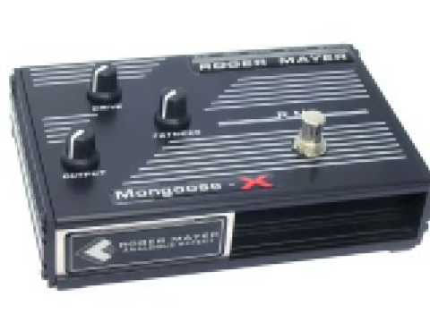 Roger Mayer Mongoose X pedal demo (iheartguitar.blogspot.com