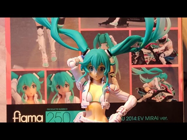 GOOD SMILE Racing Hatsune Miku Figma #250 EV Mirai Ver Racing 2014